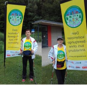 Christa Messner und Helga Demetriou – TrainerInnen bei Bewegt im Park
